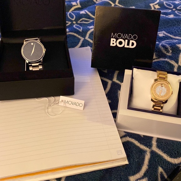 Two MOVADO watches His & Hers - Picture 6 of 8